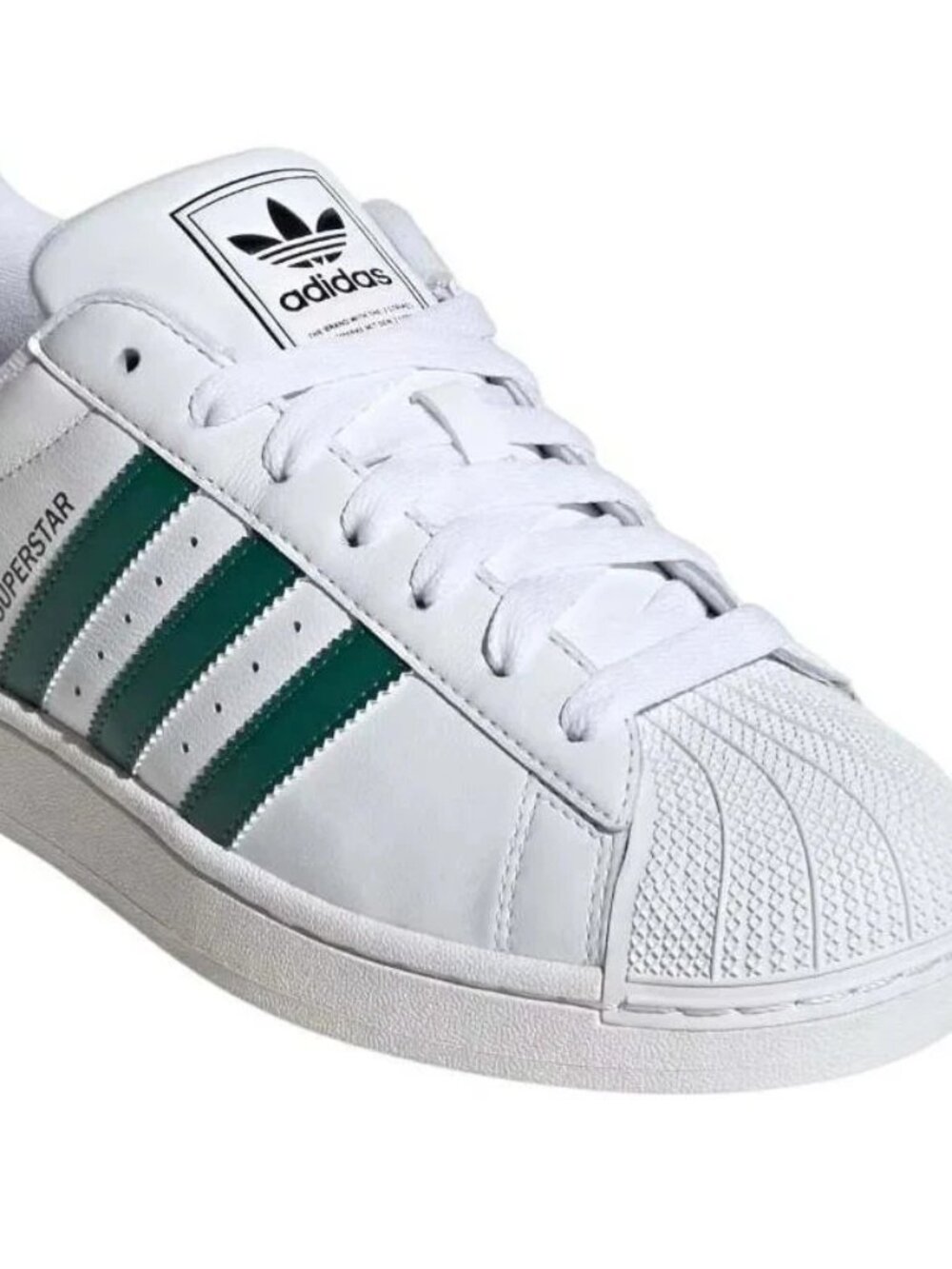 adidas Originals Superstar 2 Unisex Sneakers White Green JQ4730 NEW
